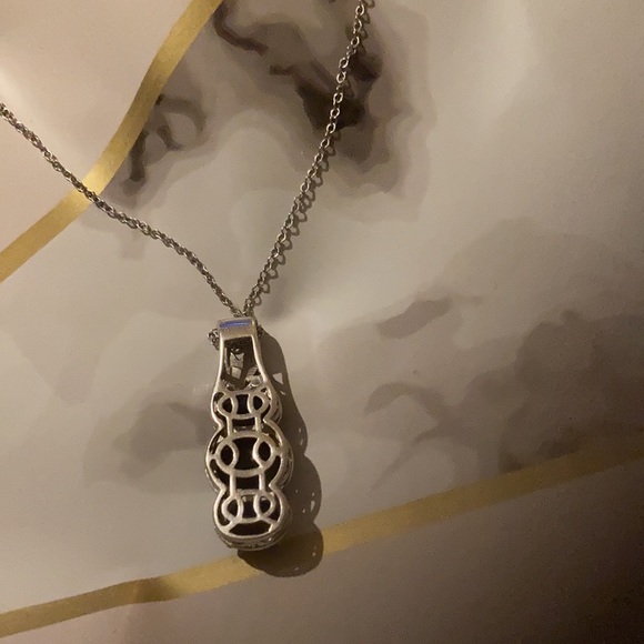 Shunghite necklace and ring set. - Picture 4 of 7